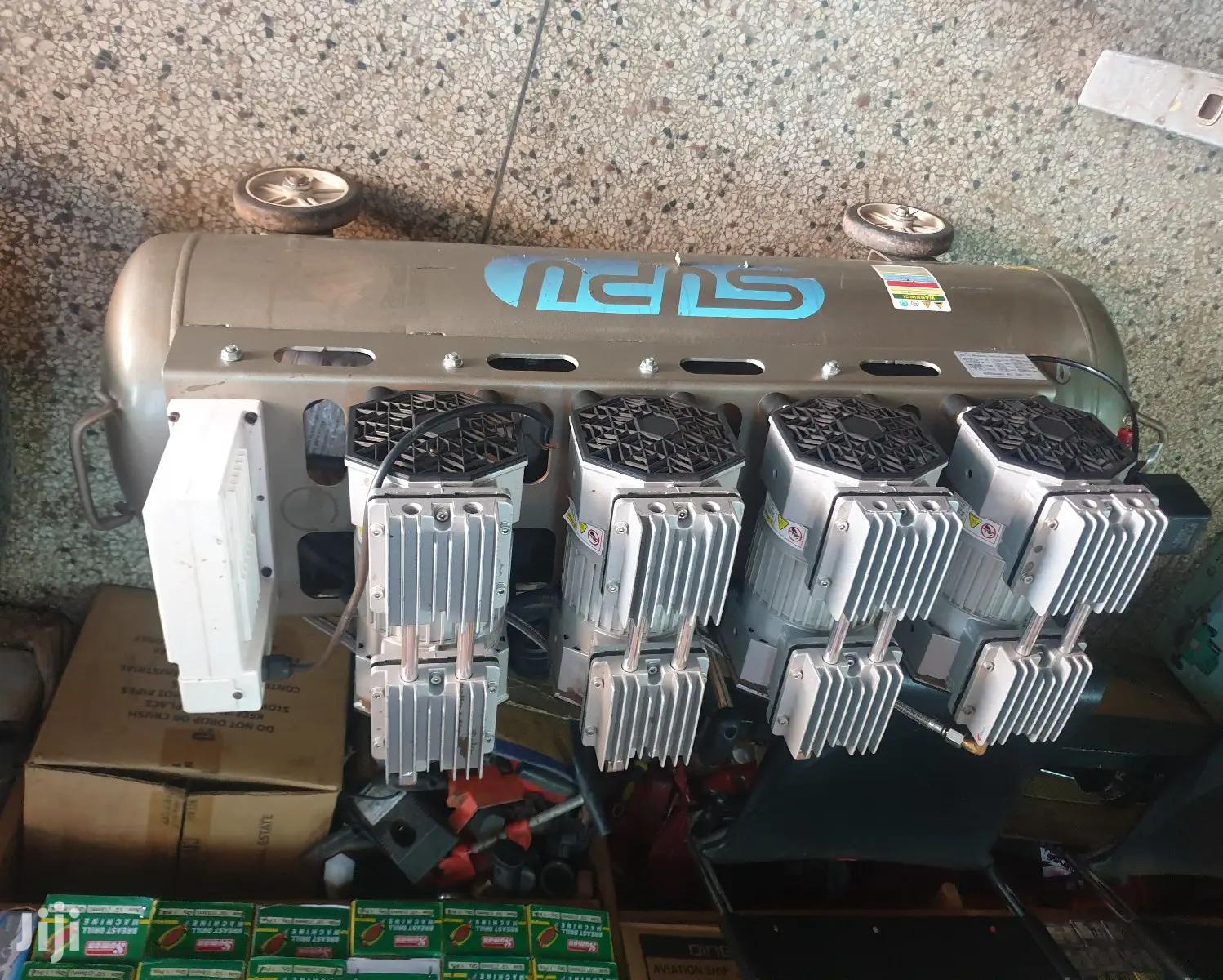 Silent Air Compressors 4piston Head