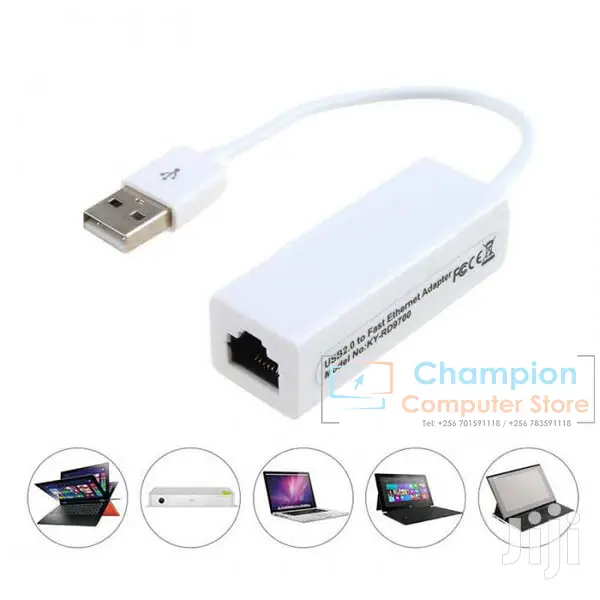 USB 2.0 to RJ45 Lan Ethernet 10/100mbps Adapter Dongle