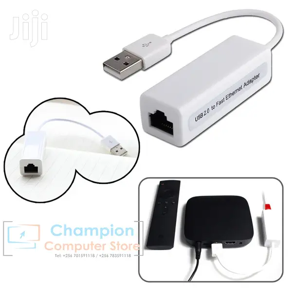 USB 2.0 to RJ45 Lan Ethernet 10/100mbps Adapter Dongle