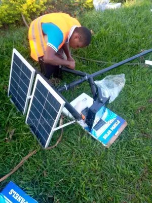 120W Solar Security Lights