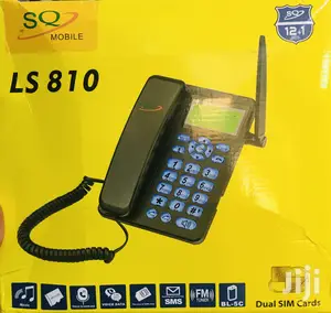 SQ LS 810 Fixed Wireless Dual Sim Landline Desktop Phone