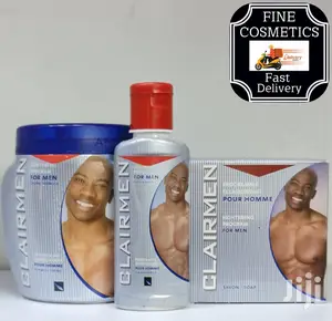 Clair Men Brightening Program Set Of Cream,Oil+Soap For Men