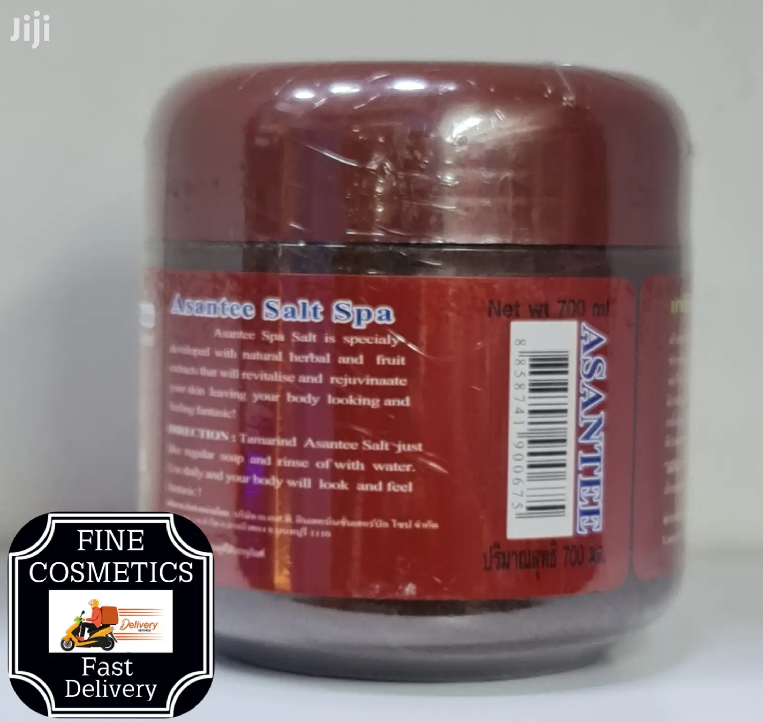 ORIGINAL Asantee Spa Salt Exfoliating Face and Body Scrubs