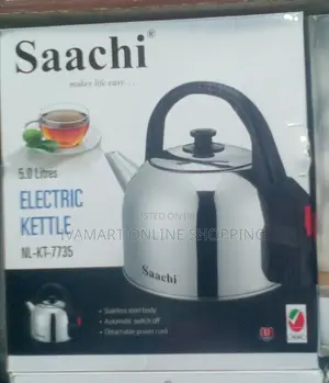 Saachi Stainless Steel 5.0l Electric Kettle