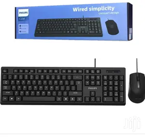 Phillips Wired Keyboard and Mouse Combo