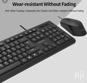 Phillips Wired Keyboard and Mouse Combo