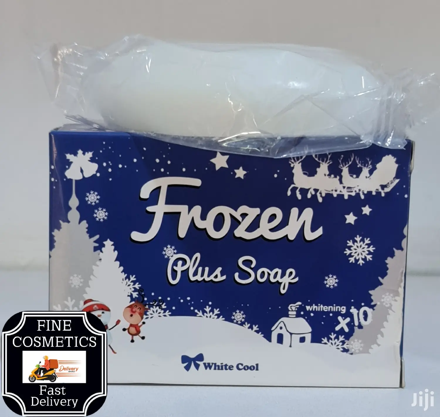 Frozen Plus X10 Whitening and Moisturizing White Cool Soap