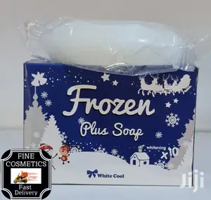 Frozen Plus X10 Whitening and Moisturizing White Cool Soap