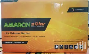 Original AMARON 12V SMF Series Solar Battery 100ah