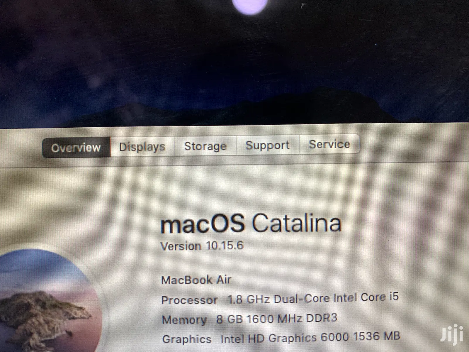 Laptop Apple MacBook Air 8GB Intel Core I5 SSD 128GB