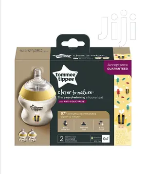 Tommee Tippee Closer to Nature Breast Shaped 2 Bottles 150ml