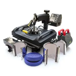 Heat Press Machine for Printing T-Shirts, Mugs, Caps, Plates