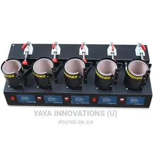 5 Slots Mug/Cup Press Machine