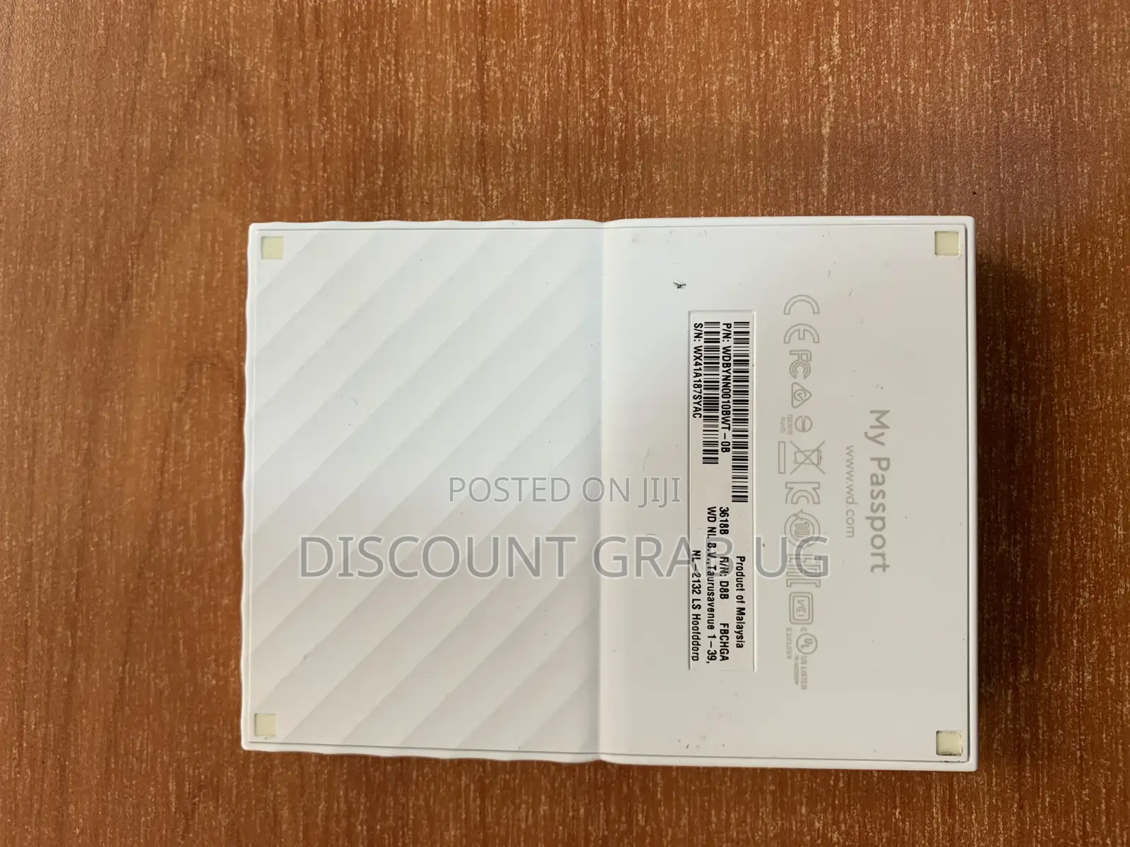 WD My Passport 1TB White External Hard Drive