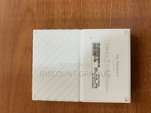 WD My Passport 1TB White External Hard Drive