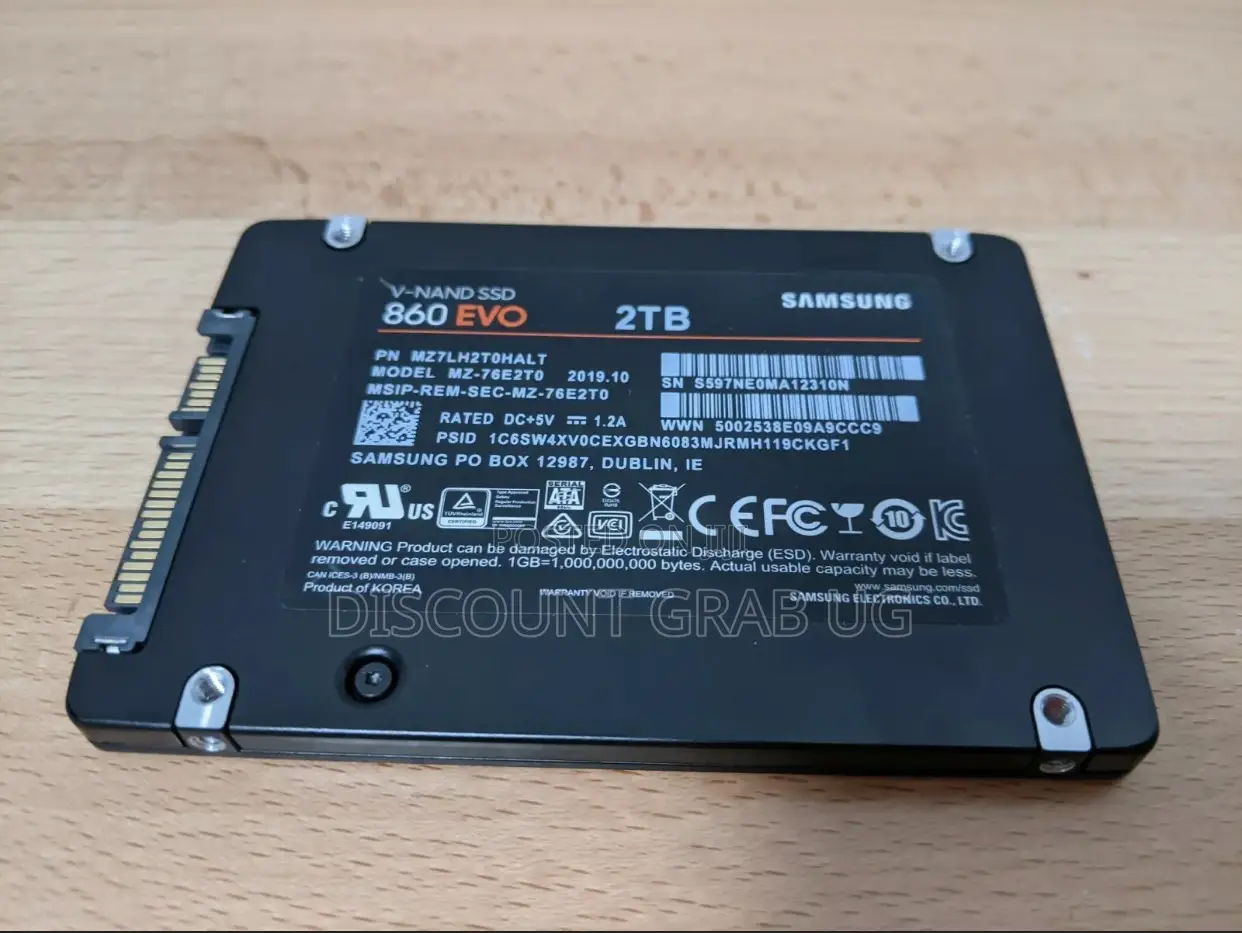 Samsung 860 Evo 2tb Sata Solid State Drive SSD