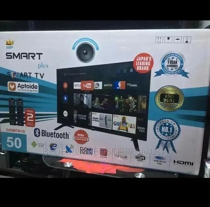 SMARTPLUS 50inch 4k UHD Frameless Smart Tvs With Bluetooth