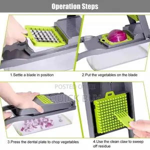 Multifunction Vegetable Chopper 8 in 1