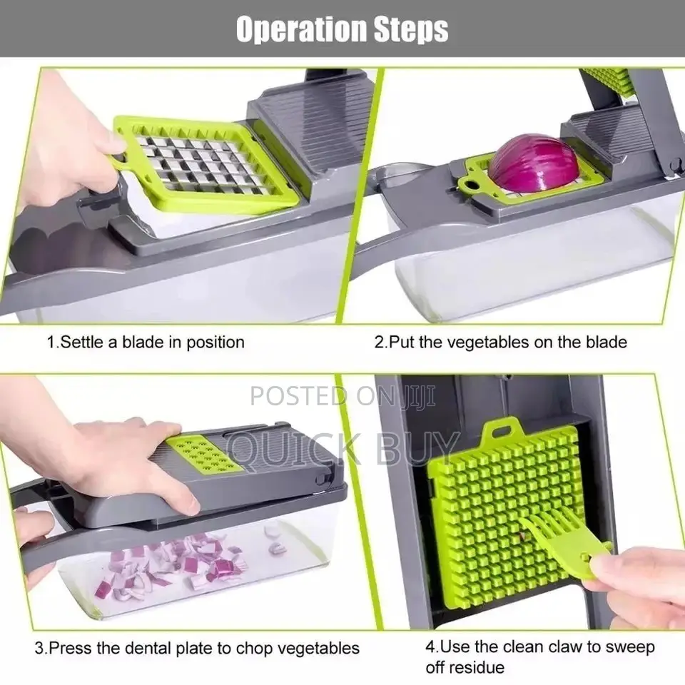 Multifunction Vegetable Chopper 8 in 1