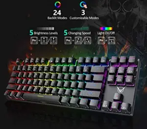 Cool Color Lighting Pc Keyboard