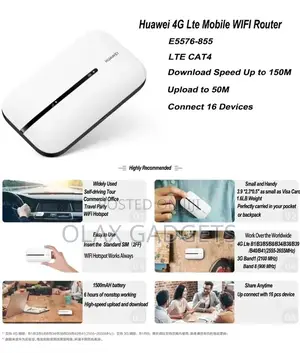 Huawei E5576-855 Unlocked Mifi