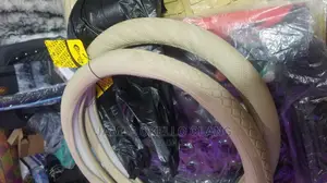 Cream and Universal Vip Steering Cover