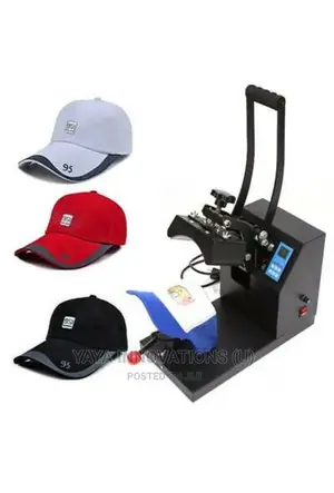 Cap Labelling Heat Press Machine