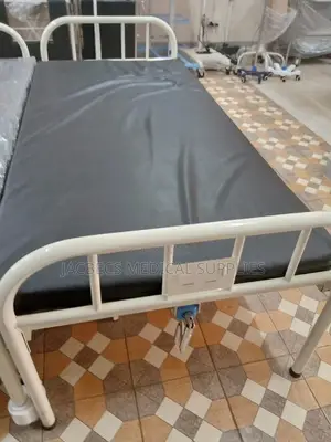 Hospital Medical Bed With Mattress High Density