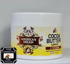 American Dream Cocoa Butter Lemon Brightening Cream 500ml