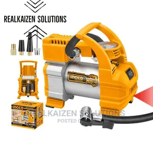 INGCO DC 12V 140psi Portable Auto Air Tyre Compressor