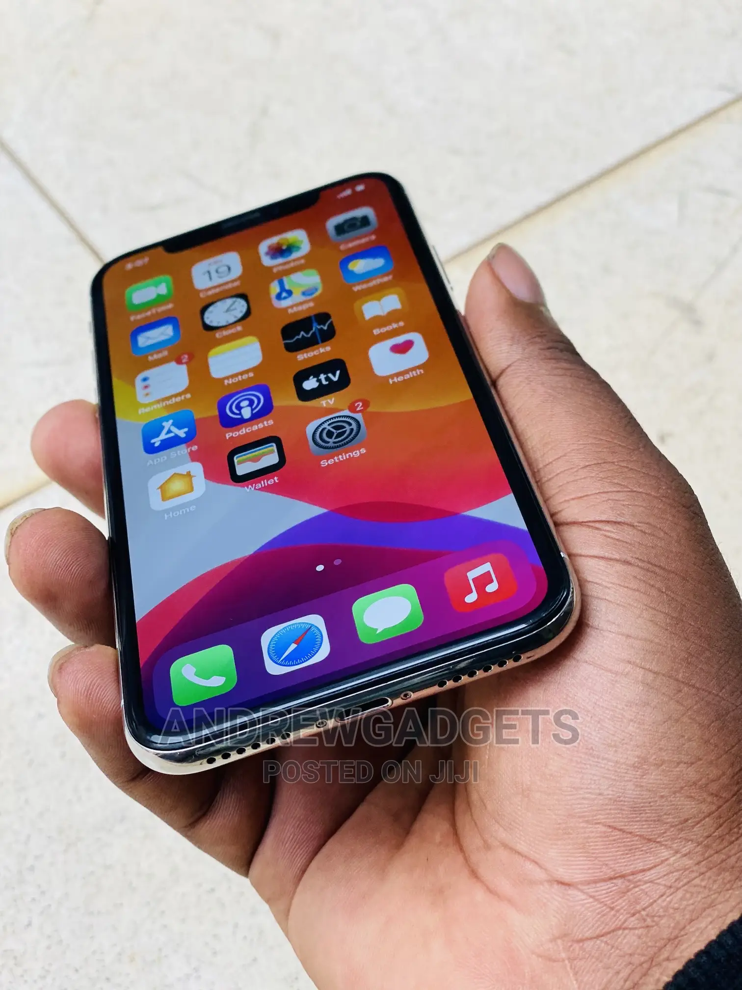 Apple iPhone X 64 GB Silver