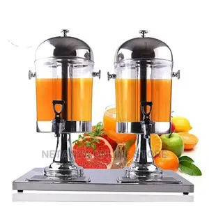 Double Non-Electric Juice Dispenser.