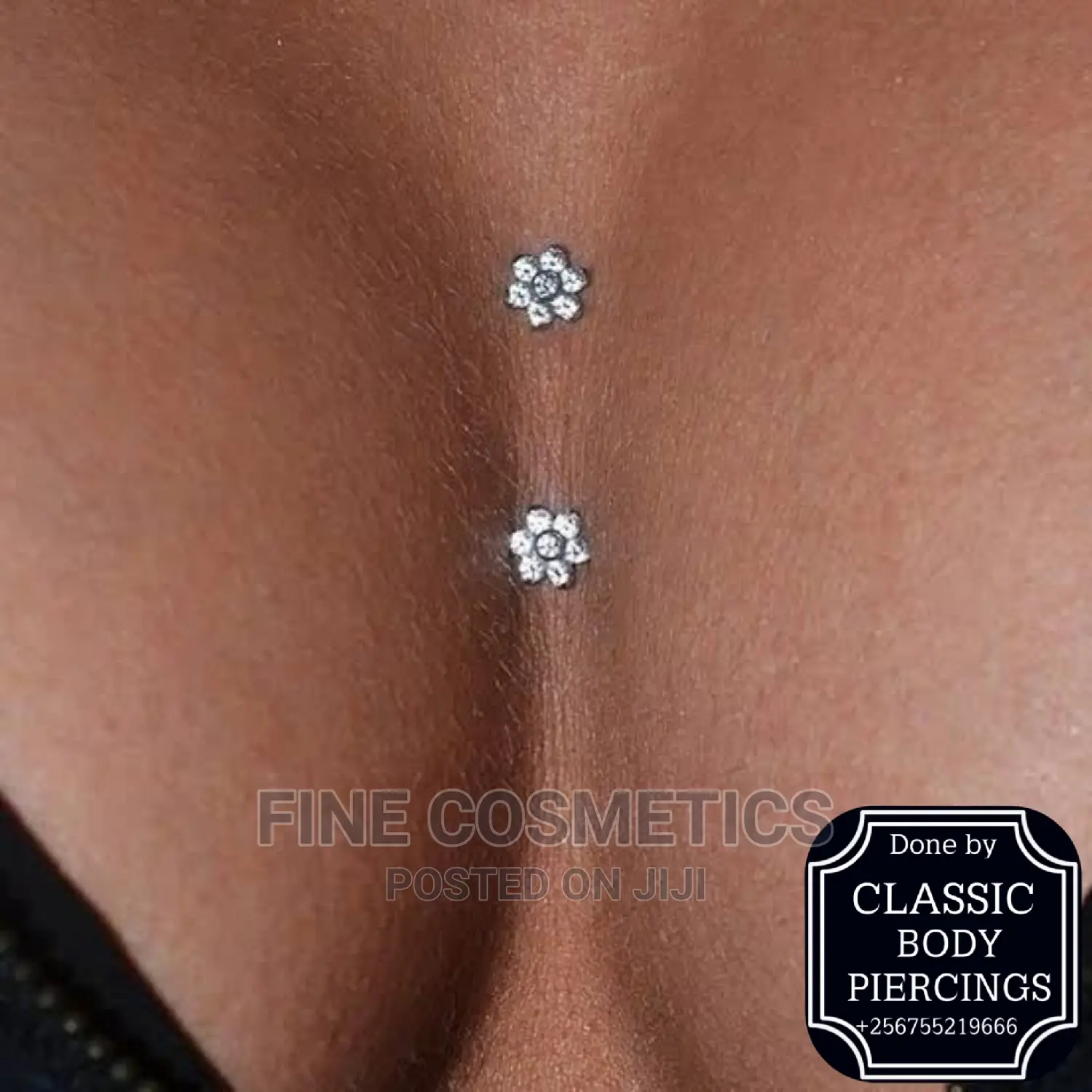 STERNUM Piercing, Breast Bone Piercing Kampala Uganda