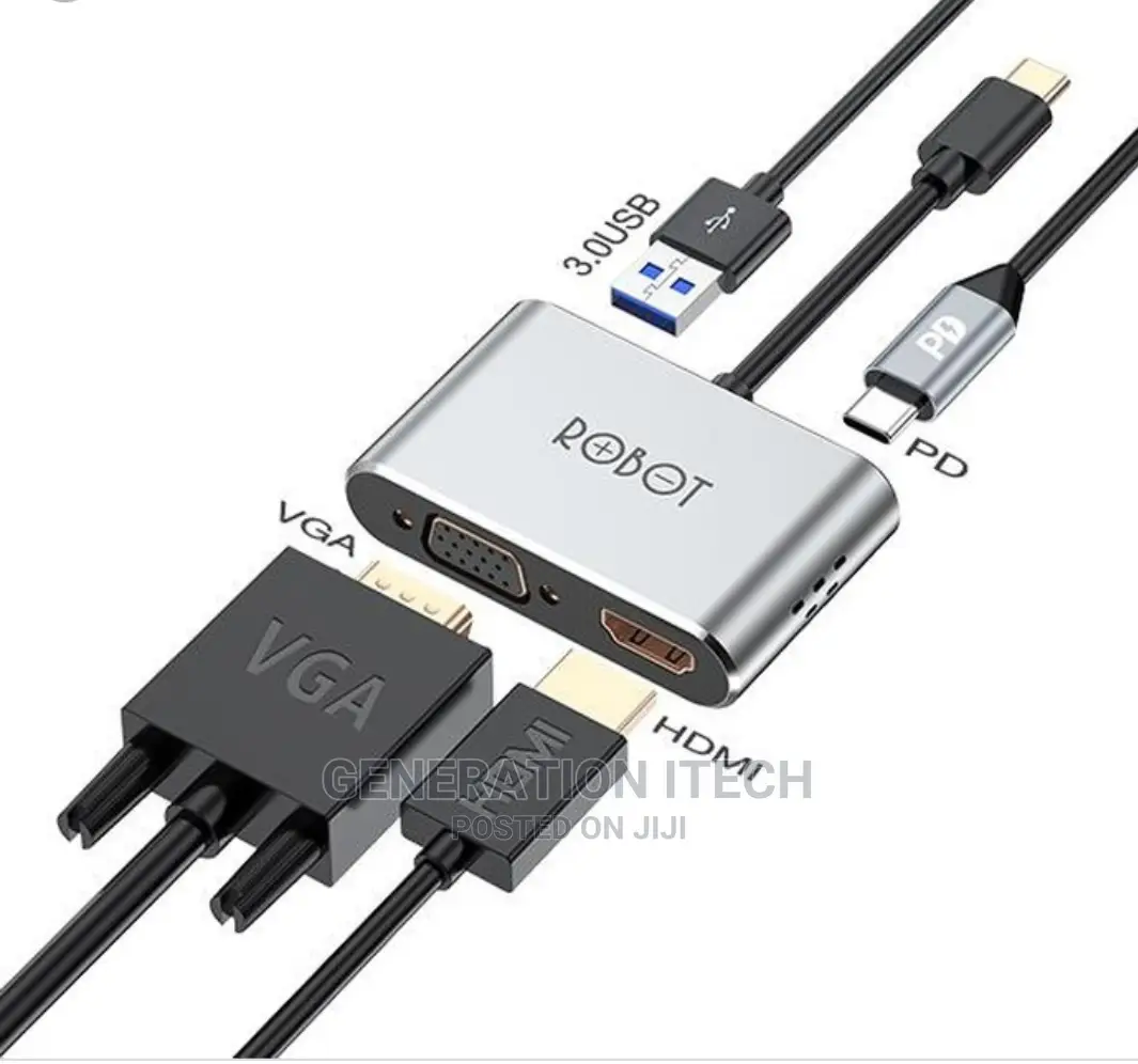 Usb Hub Type C 4 in 1 Docking Station - Ht 340