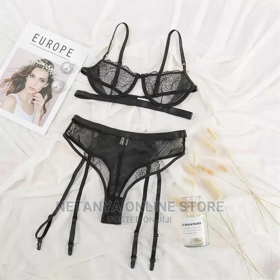 Transparent Lingerie Set