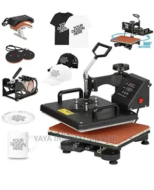 Hover Slide-Away Heat Press Combo Machine