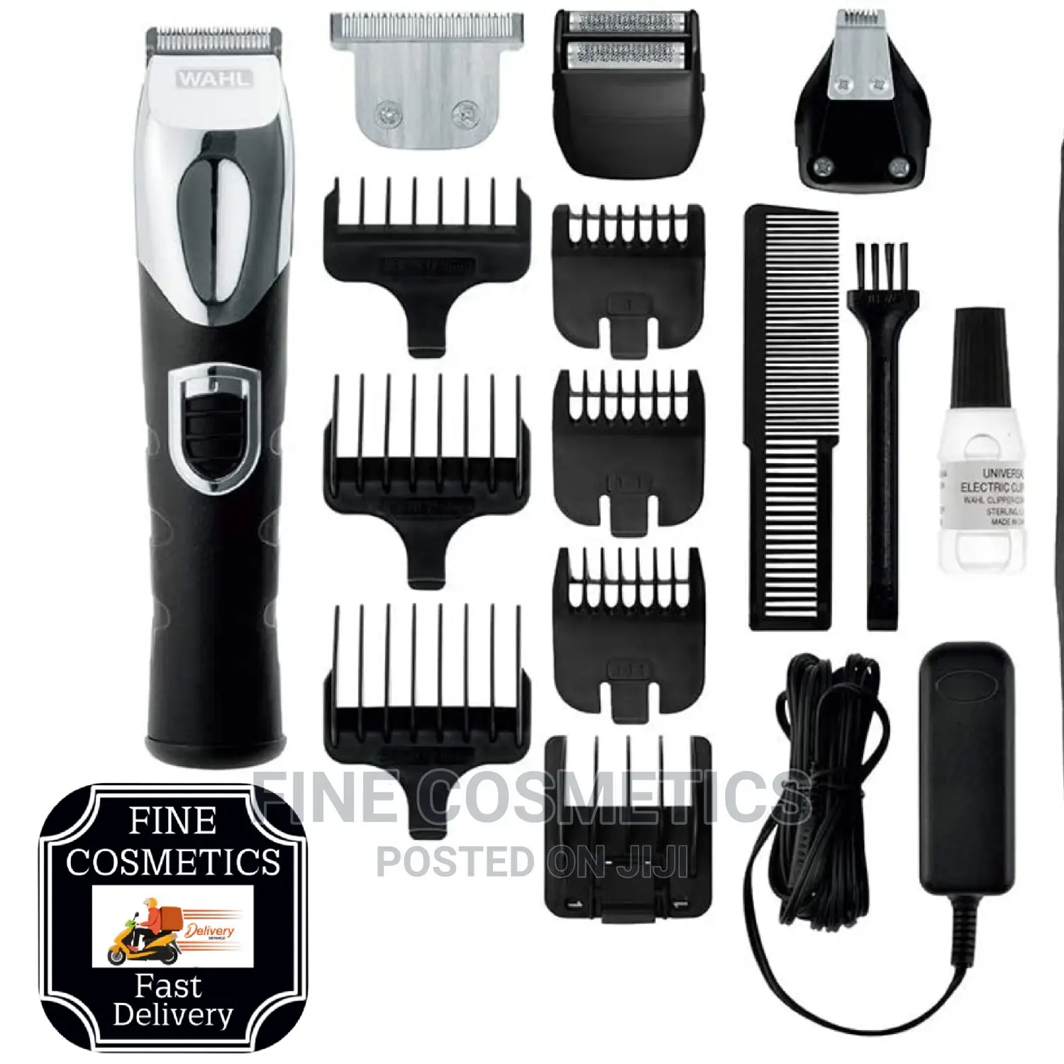 WAHL 15pcs All-In-One Rechargeable Trimmer, for Hair + Beard