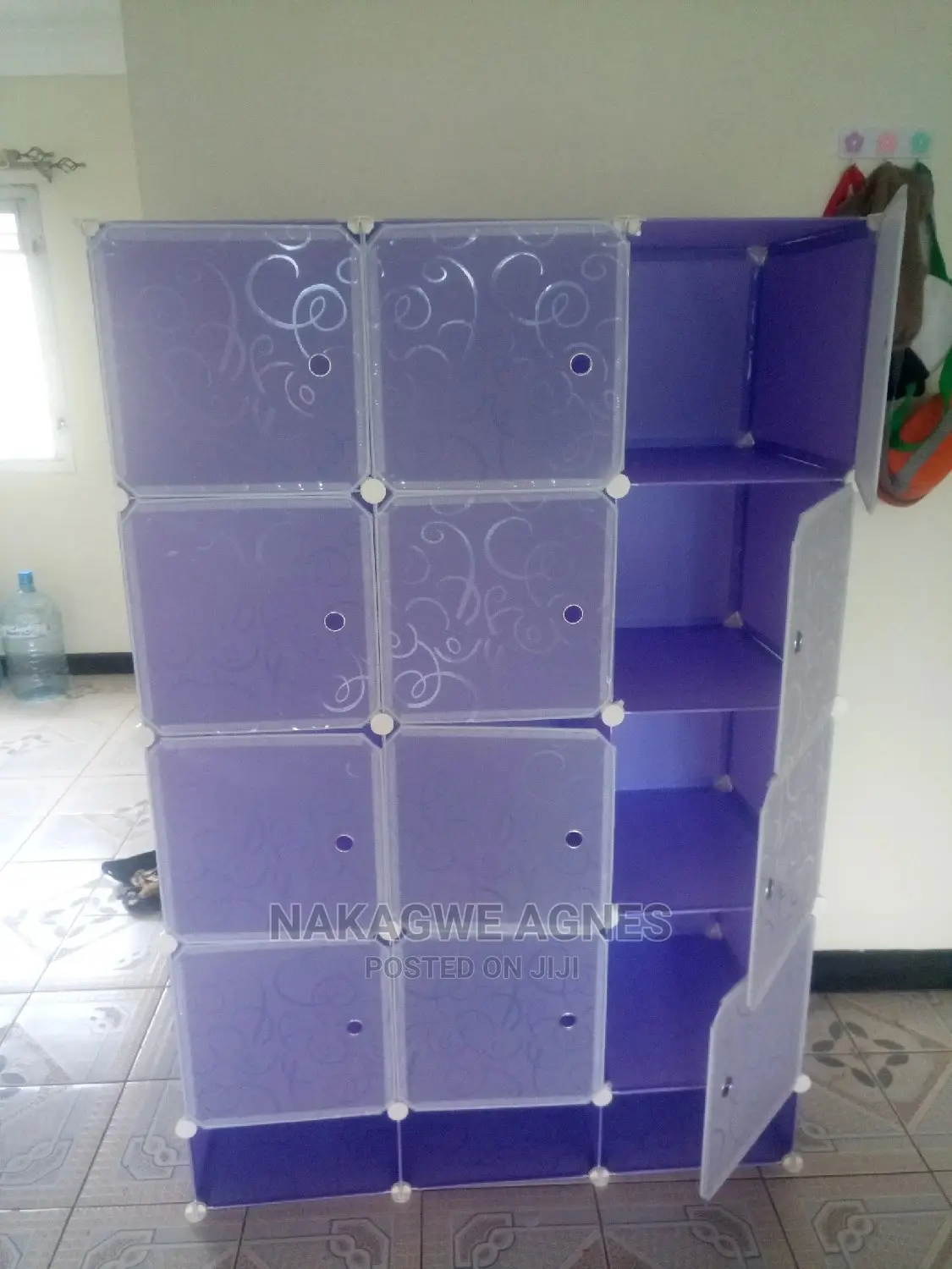 Combination Cubical Plastic Wardrobe