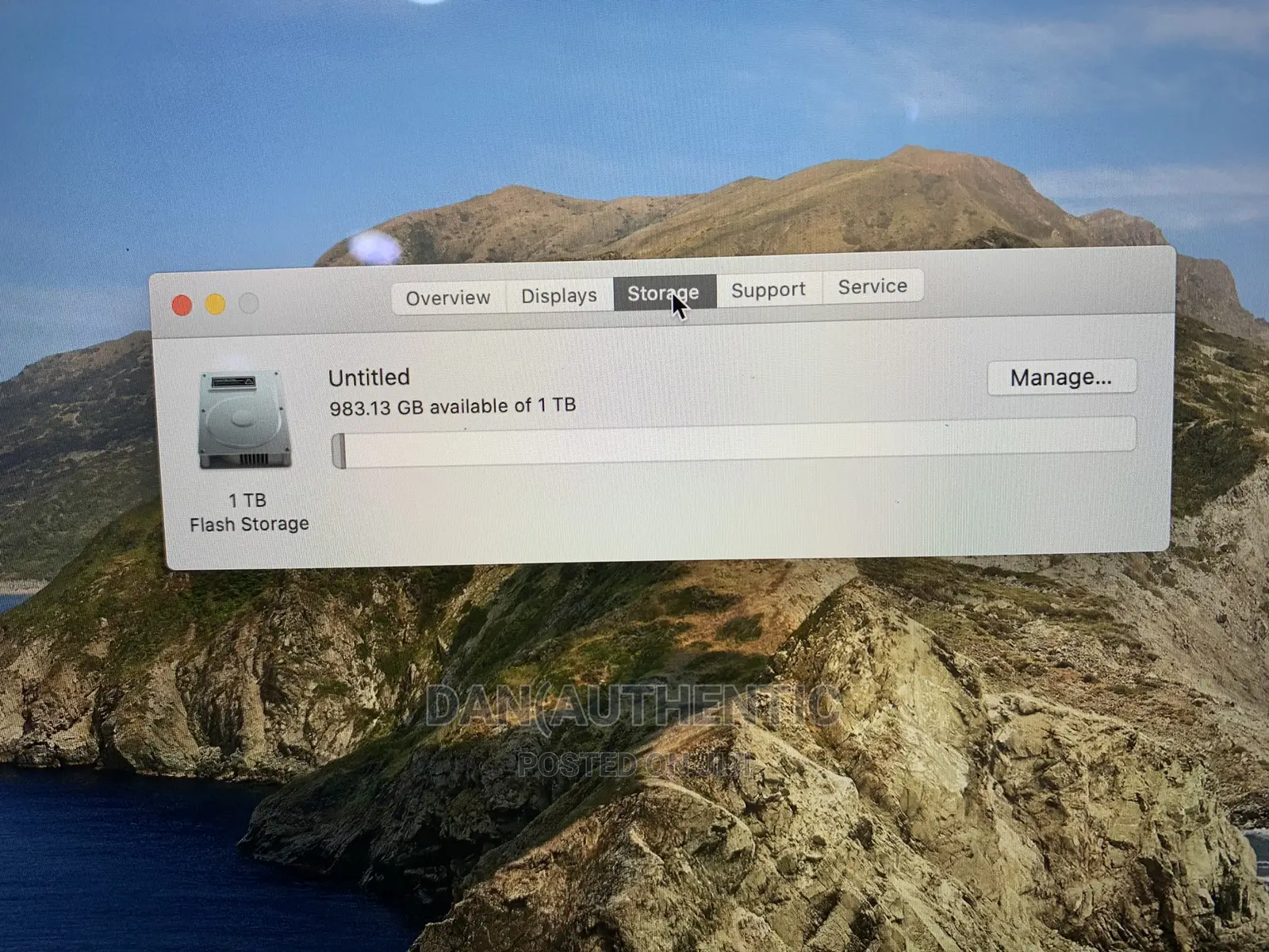 Laptop Apple MacBook 2019 16GB Intel Core I9 SSD 1T