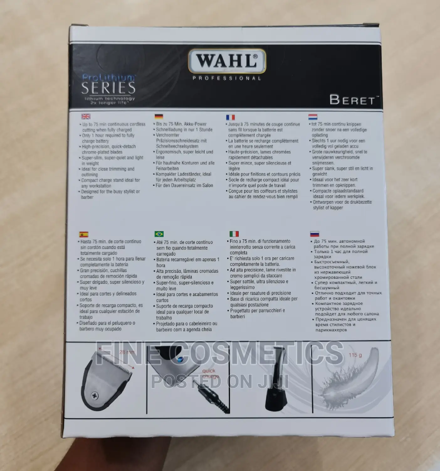 Wahl Pro Lithium Trimmer, Good for Barbers + Home Use Shaver