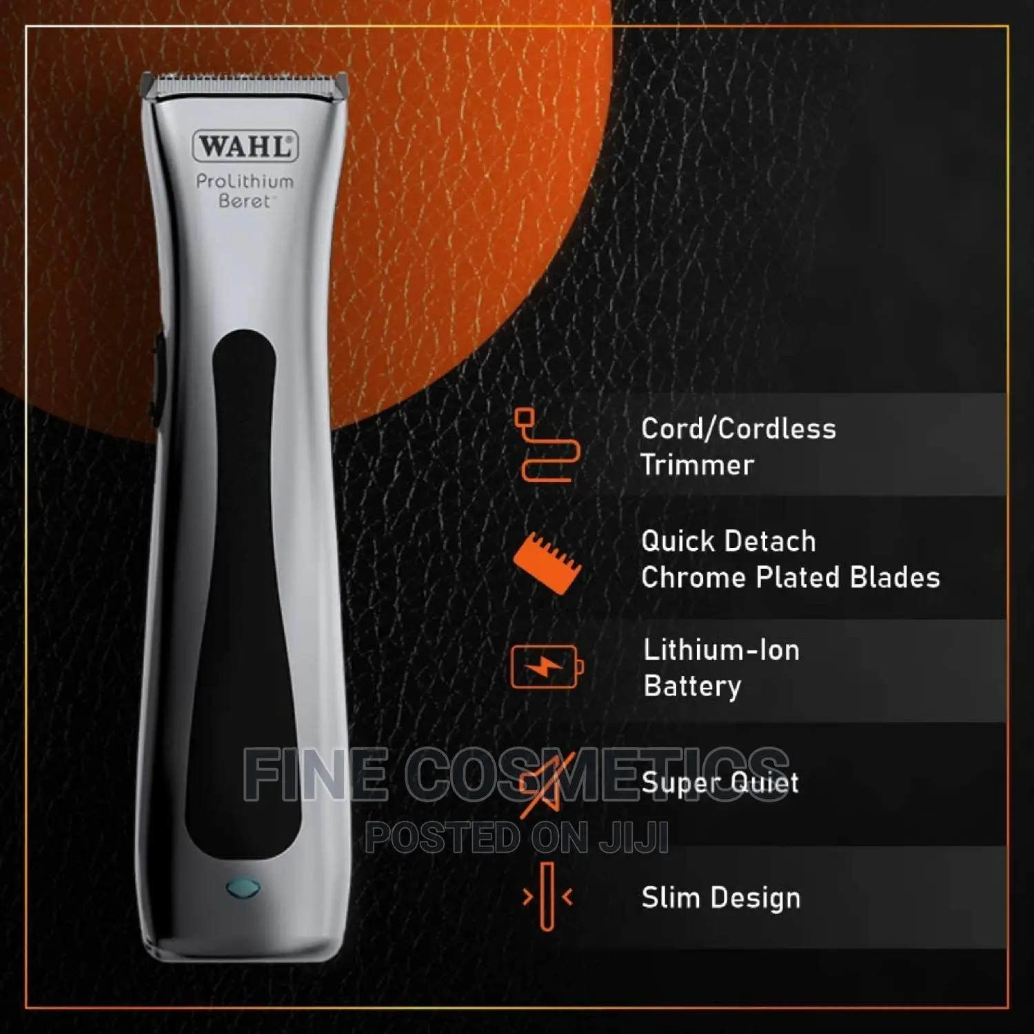 Wahl Pro Lithium Trimmer, Good for Barbers + Home Use Shaver