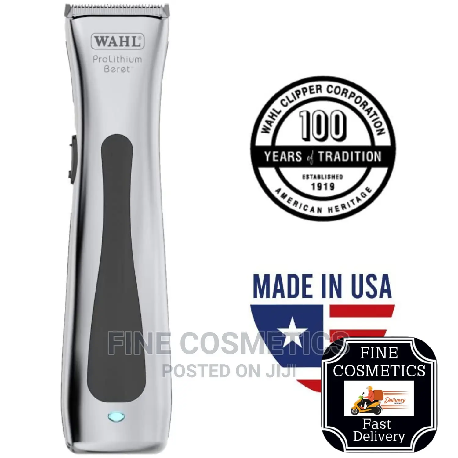 Wahl Pro Lithium Trimmer, Good for Barbers + Home Use Shaver