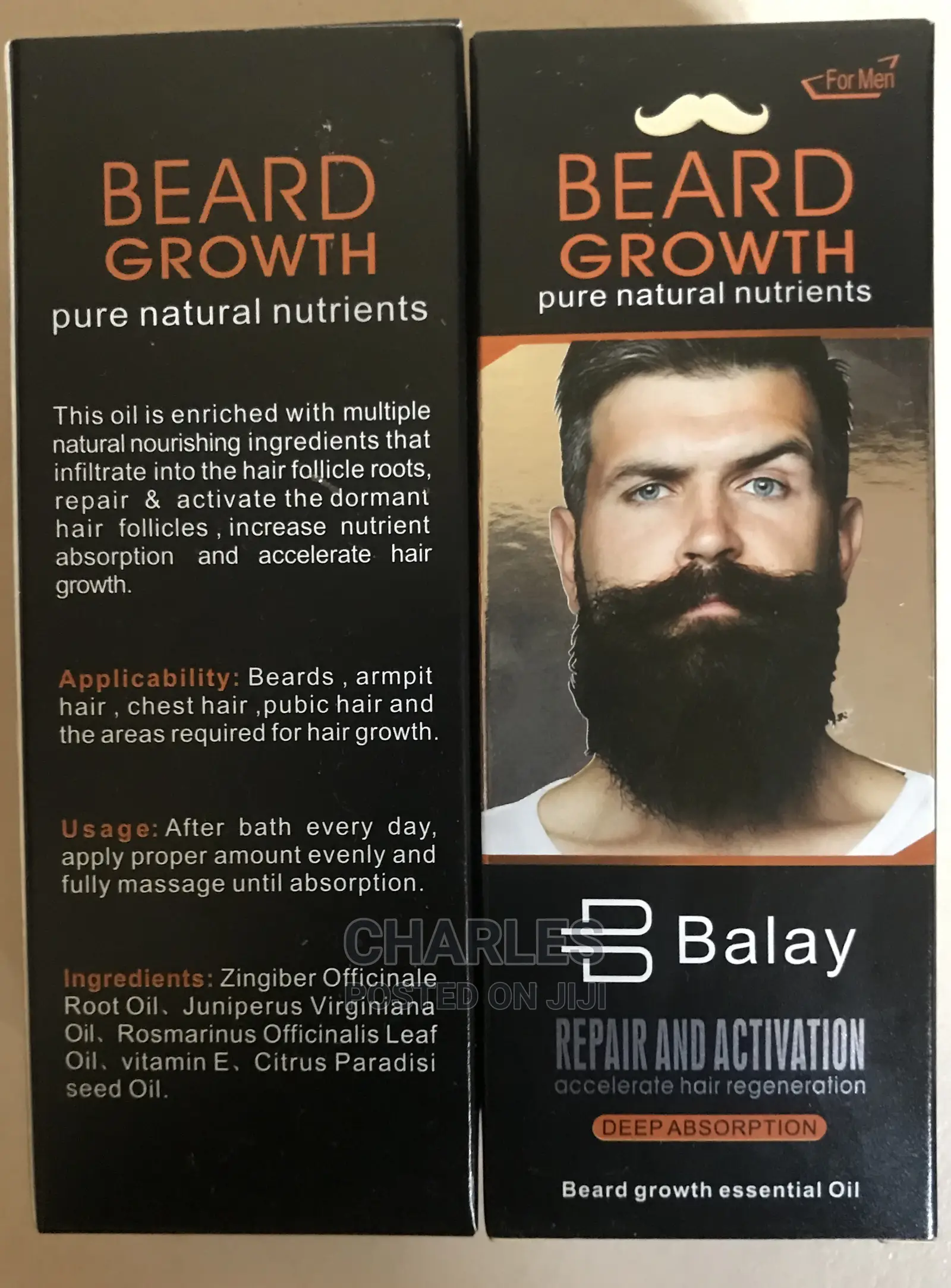 Beard Oil for Men.