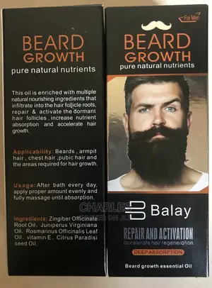 Beard Oil for Men.