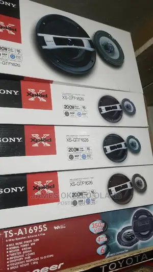 Original Sony and Pioneer Side Speakers for Cars