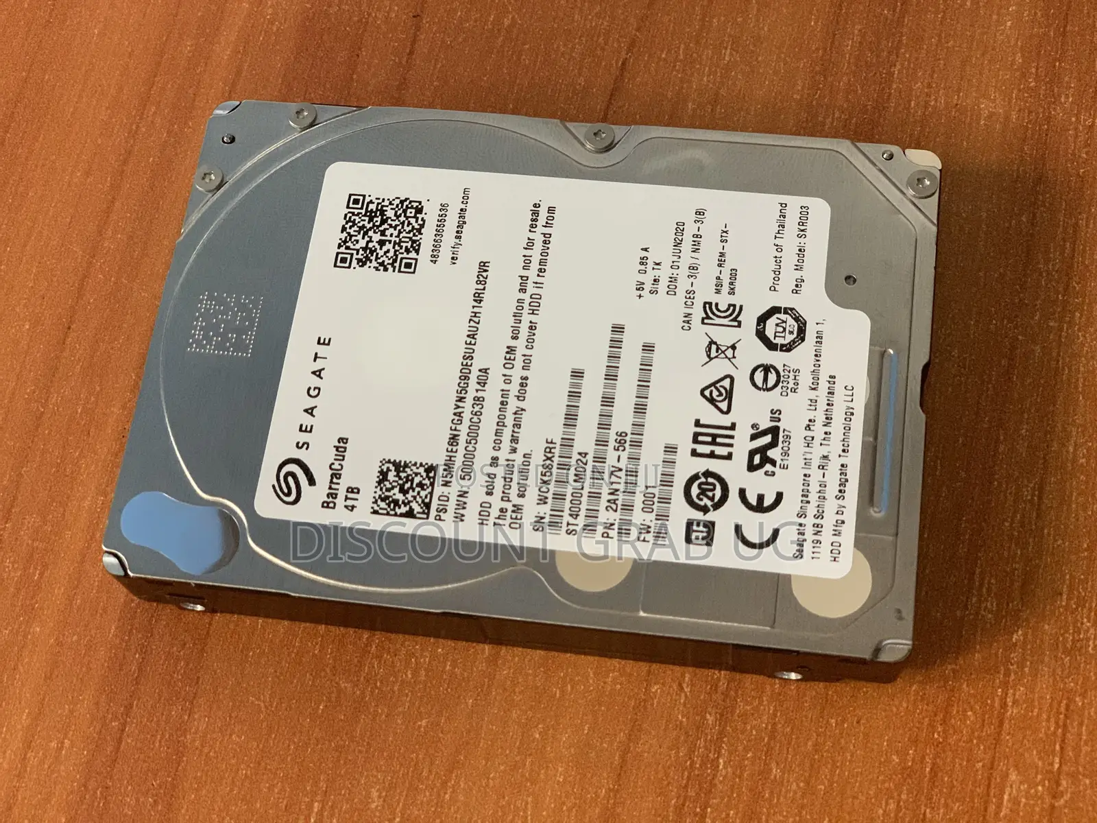 Seagate 4TB 2.5” Laptop Internal Harddrive