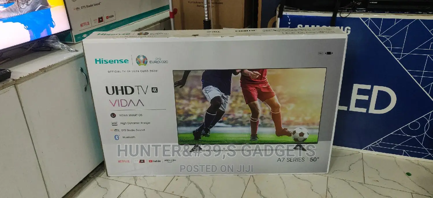 Hisense 50inch Uhd 4k Frameless Tv Smart With Bluetooth