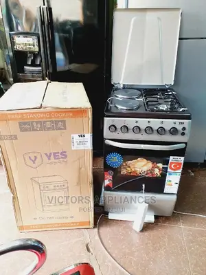 2+2 Cooker With Electric Oven