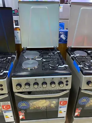 Yes 2gas + 2electric Oven With a Standing Electric Oven