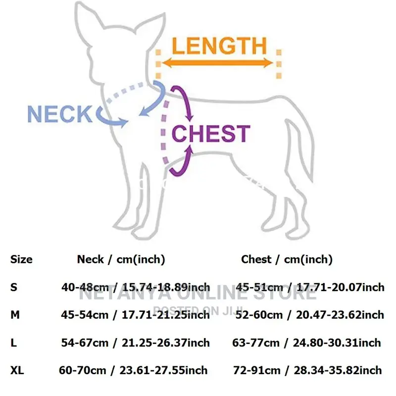 Pet Dog Soft Adjustable Harness.